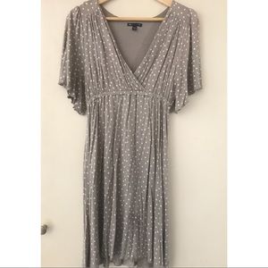 Polka dot short dress